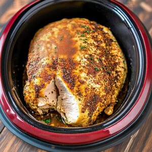 Juicy Slow Cooker Turkey Recipe (Easy & Moist) - 6 Hours