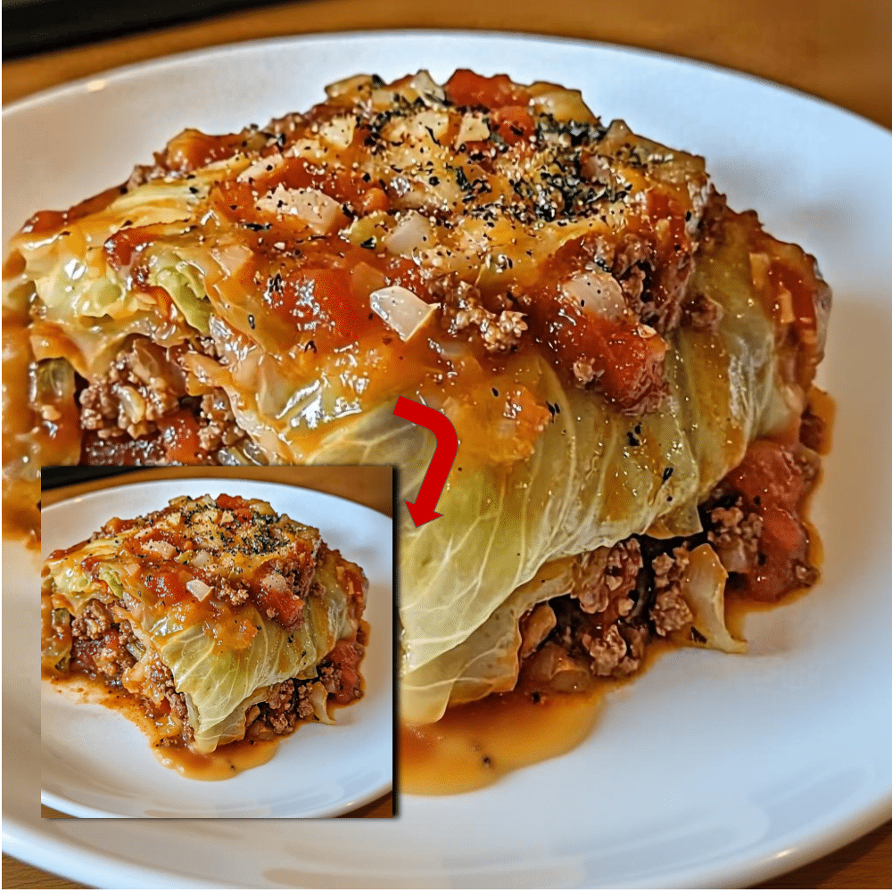 Easy Stuffed Cabbage Casserole Recipe - Comfort Food 2 Easy Stuffed Cabbage Casserole Recipe - Comfort Food