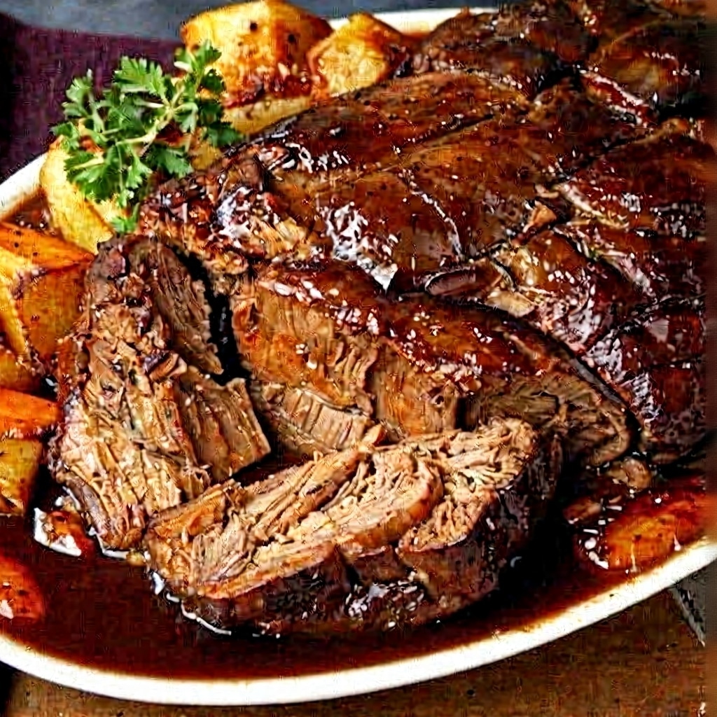 Sunday Beef Roast Recipe: Tender Braised Chuck & Potatoes 1 Sunday Beef Roast Recipe: Tender Braised Chuck & Potatoes