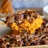 Best Sweet Potato Casserole Recipe with Pecan Topping