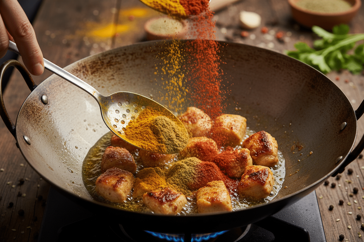 Chicken Jalfrezi Recipe – Authentic Indian Curry Dinner preparation step 1