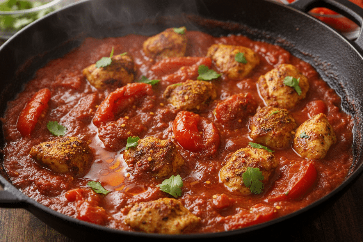 Chicken Jalfrezi Recipe – Authentic Indian Curry Dinner preparation step 2