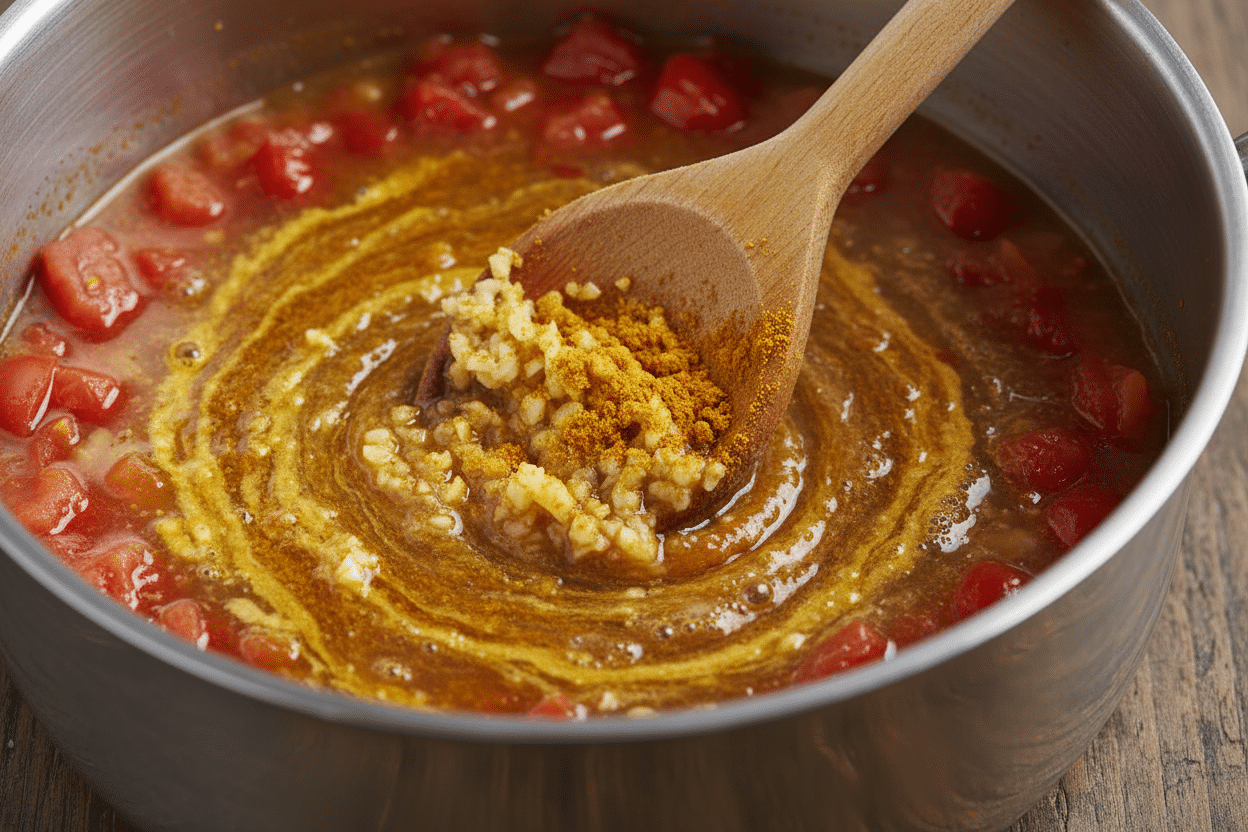 Cozy Curried Chickpea Stew Recipe 3 Delicious Chickpea Stew for Family Meals preparation step 2