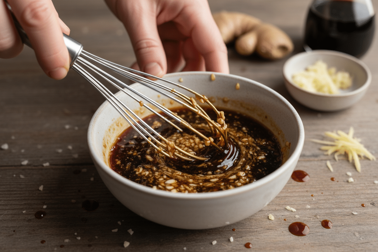 Irresistible Tofu Stir-Fry with Garlic Ginger Sauce preparation step 2