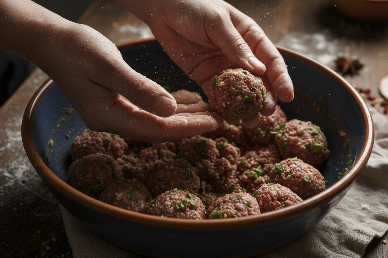 Beef Malai Kofta: Creamy Indian Meatball Curry 2 Malai Kofta: Creamy Vegetarian Comfort Food preparation step 1