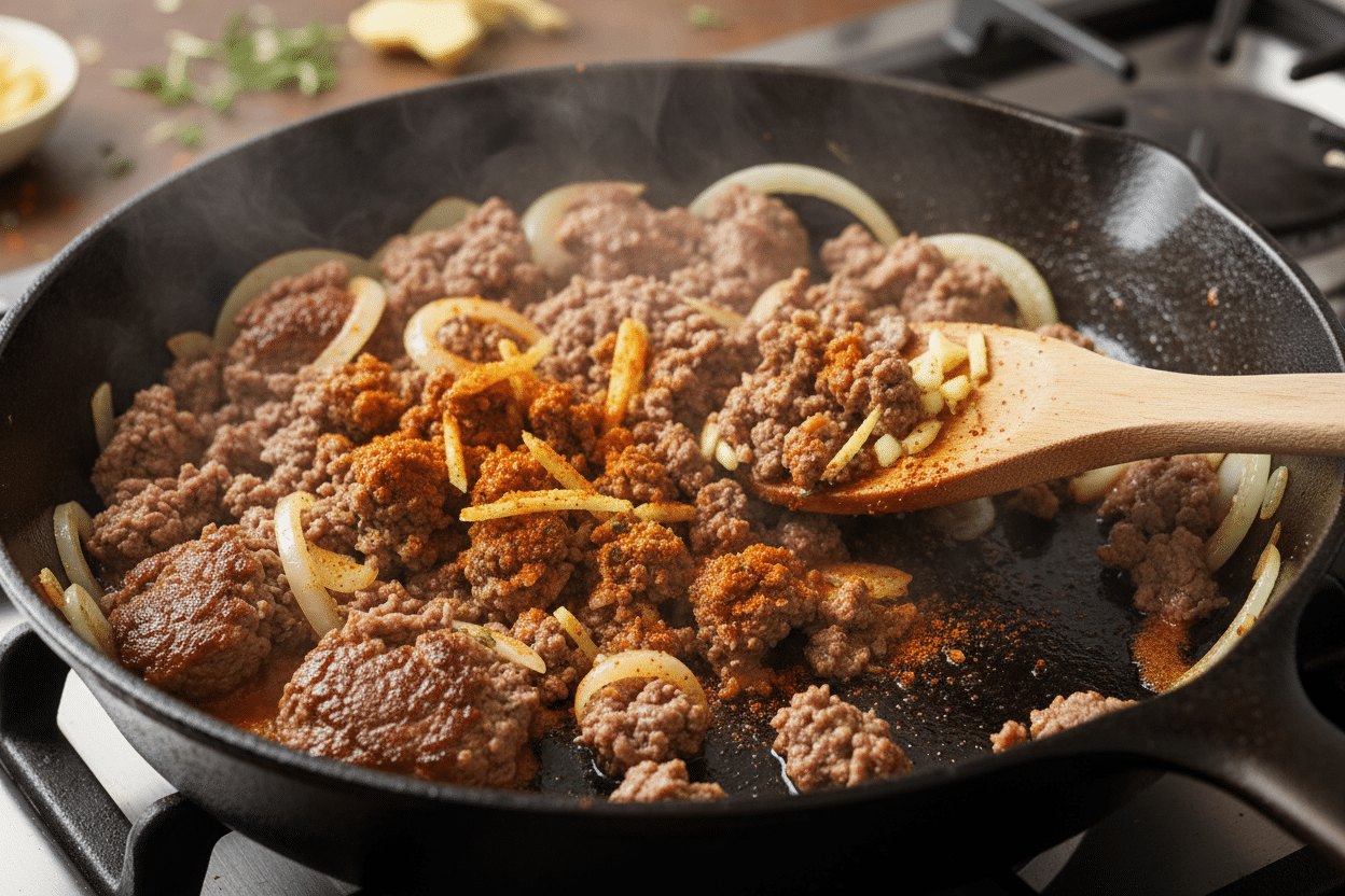 Simple Aloo Gobi Indian Cauliflower and Potatoes preparation step 1