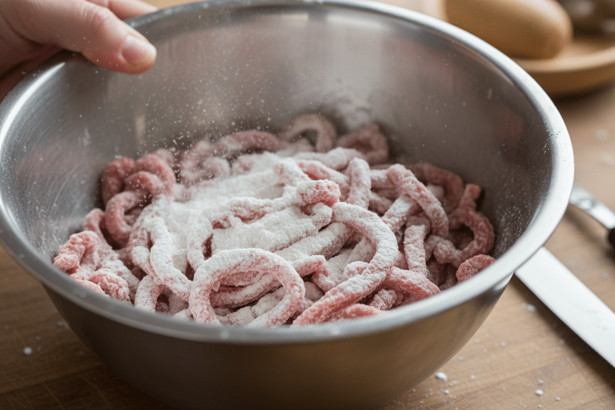 Sticky Beef Noodles: Easy 30-Minute Stir-Fry Recipe 2 Sticky Beef Noodles preparation step 1