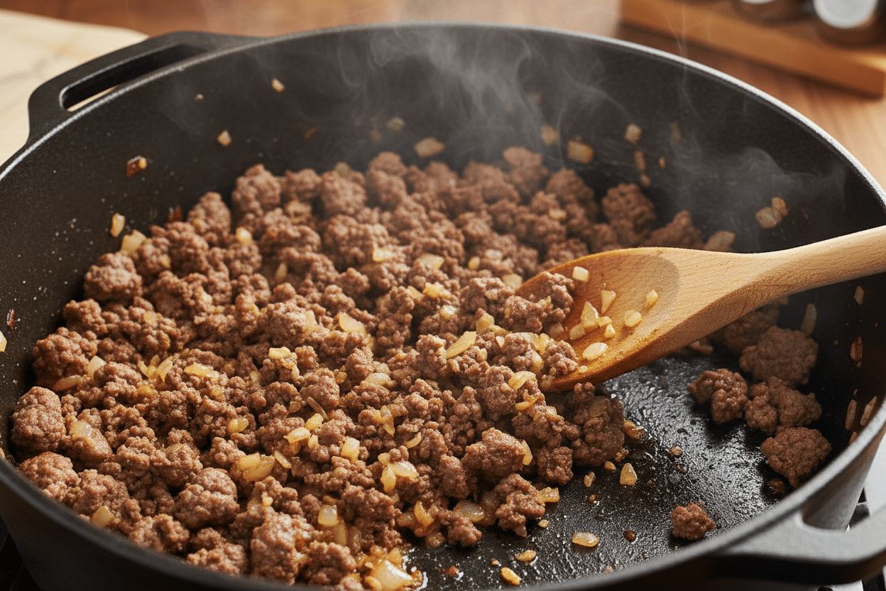 Sweet Potato Black Bean Chili (Easy + Vegan) preparation step 1