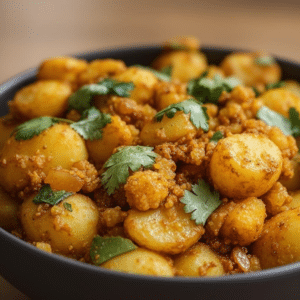 Easy Beef Keema Aloo Gobi Recipe
