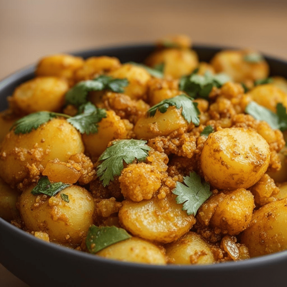 Easy Beef Keema Aloo Gobi Recipe