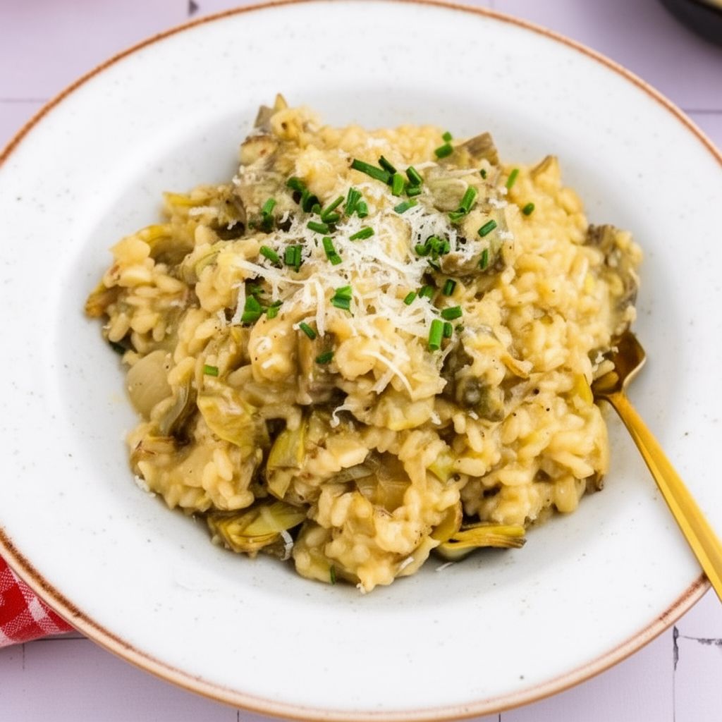 Creamy Artichoke Risotto Recipe: Authentic Italian Guide 1 Creamy Artichoke Risotto Recipe: Authentic Italian Guide