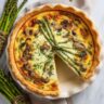 Best Asparagus Mushrooms Quiche Recipe
