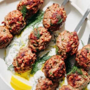 Juicy Beef Kofta Kebabs (Easy Middle Eastern Recipe)