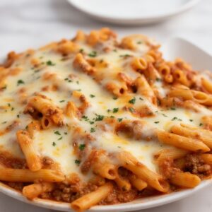 Beef Pasta Casserole: Easy Cheesy Baked Dinner Recipe 4 Beef Pasta Casserole: Easy Cheesy Baked Dinner Recipe