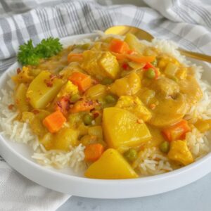 Easy Chicken Curry with Vegetables Recipe