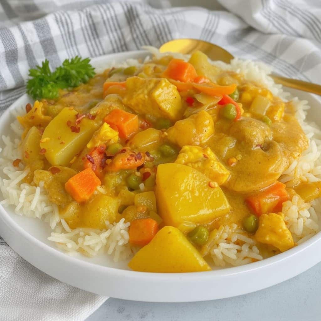 Easy Chicken Curry with Vegetables Recipe