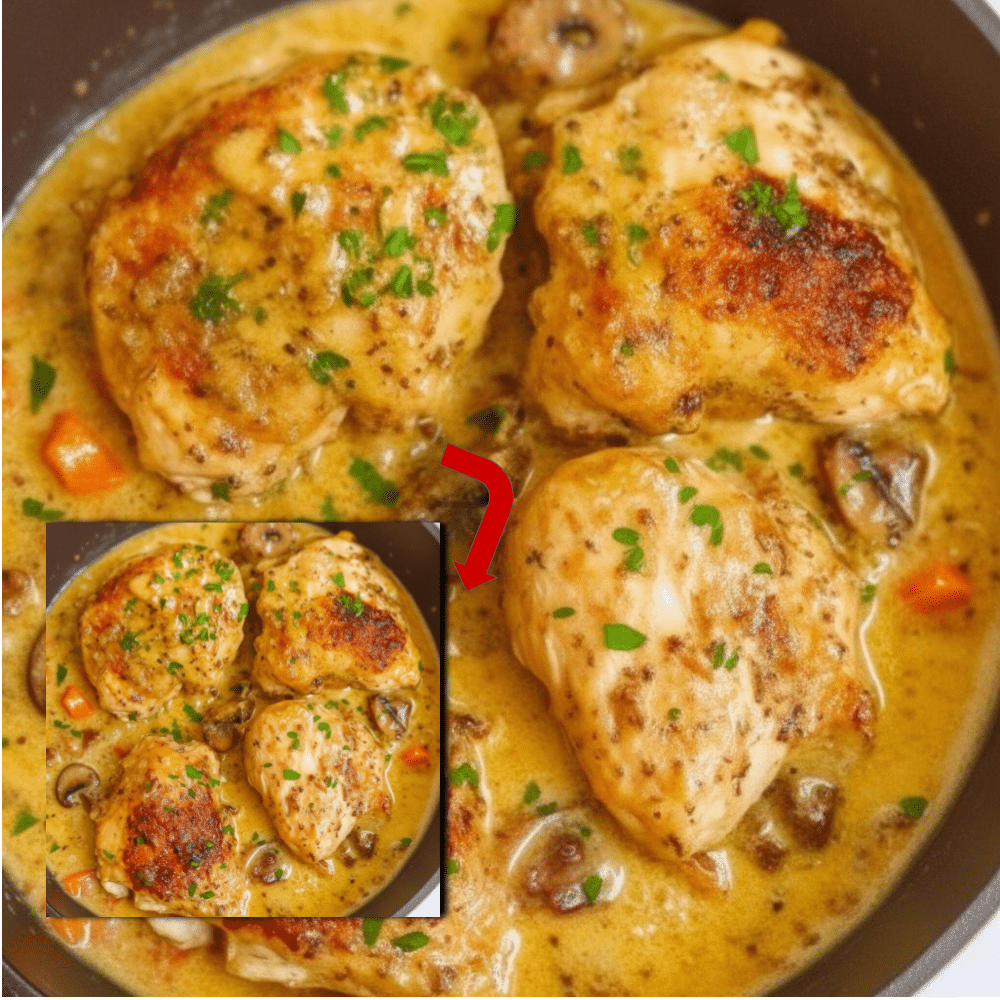 Classic Chicken Fricassee Recipe (Creamy One-Pot)