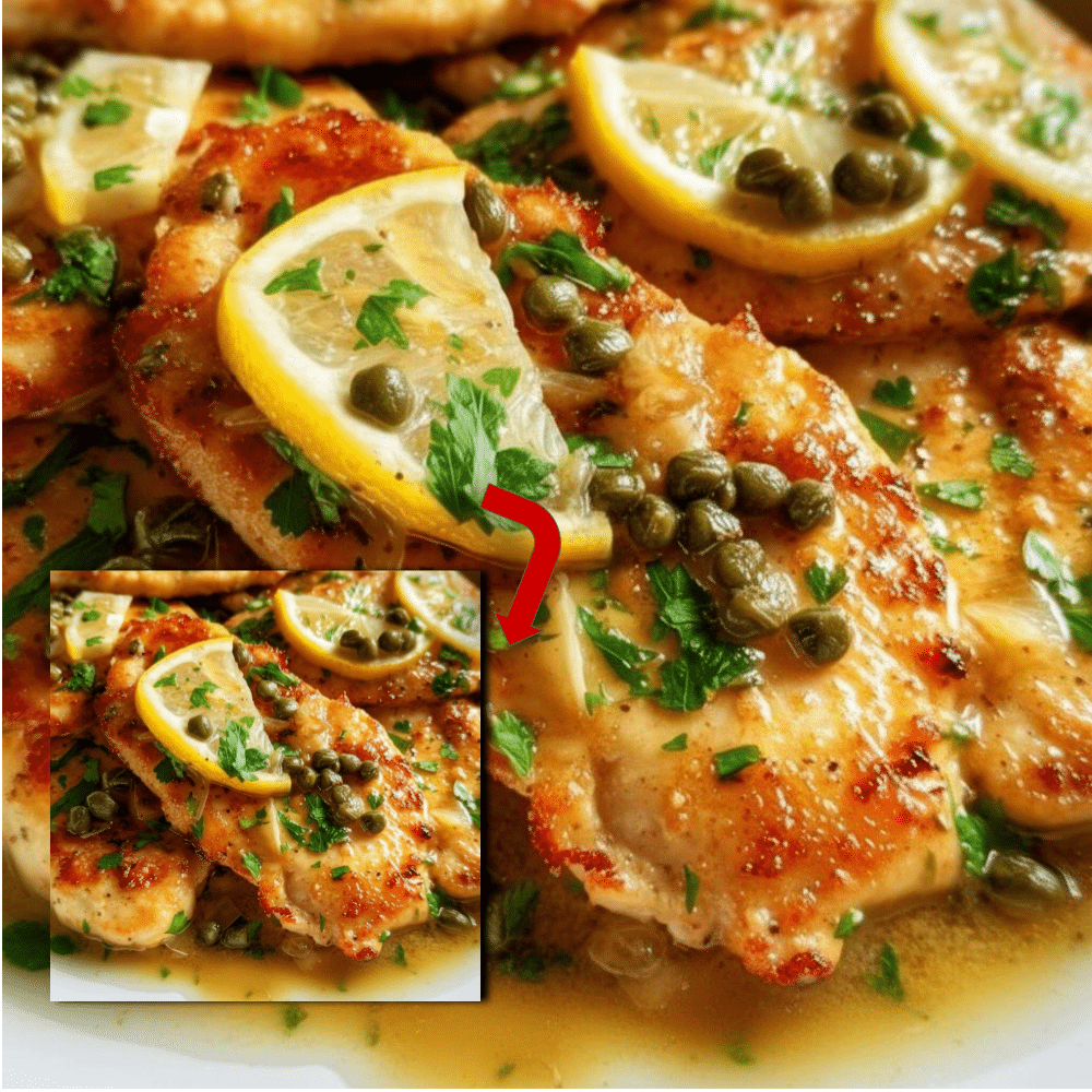 Easy Chicken Piccata Recipe: Lemon Butter Caper Sauce 2 Easy Chicken Piccata Recipe: Lemon Butter Caper Sauce