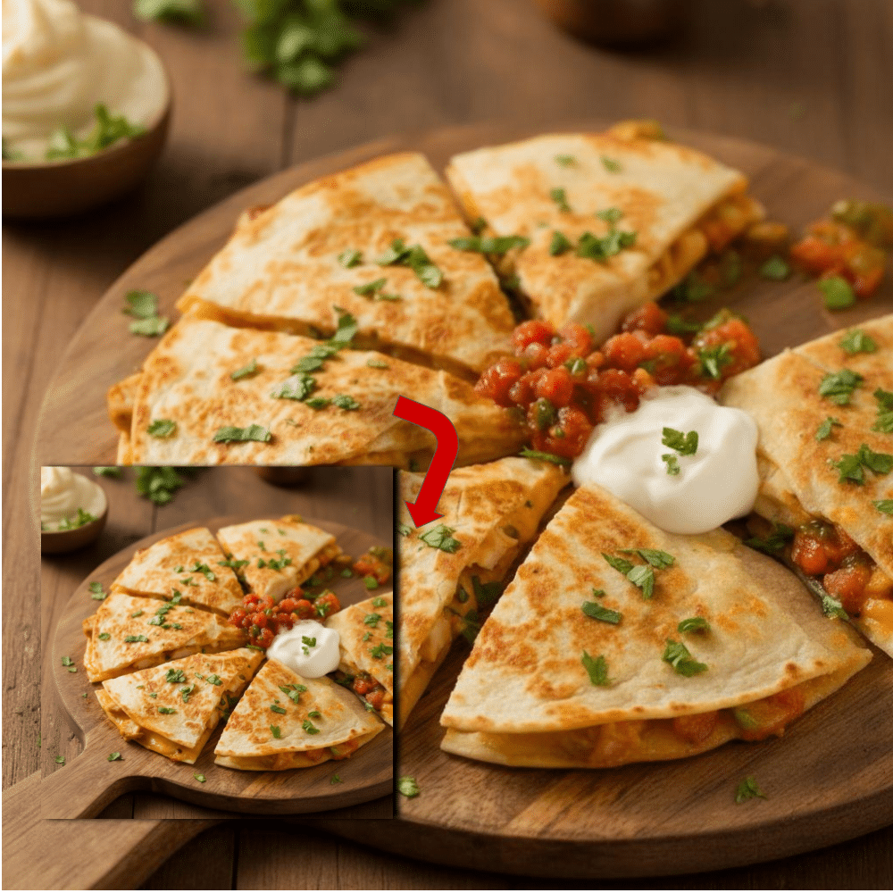 Easy Chicken Quesadilla Recipe: Crispy, Cheesy & Quick 2 Easy Chicken Quesadilla Recipe: Crispy, Cheesy & Quick