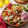 Tasty Chicken Thigh Gyros Recipe: Easy Mediterranean Bowl
