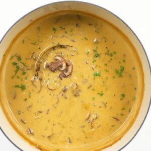 Homemade Cream of Mushroom Soup Recipe