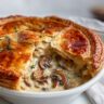 Creamy Chicken Mushroom Pie: Comforting & Flaky Recipe