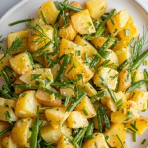 French Potato Green Bean Salad Recipe