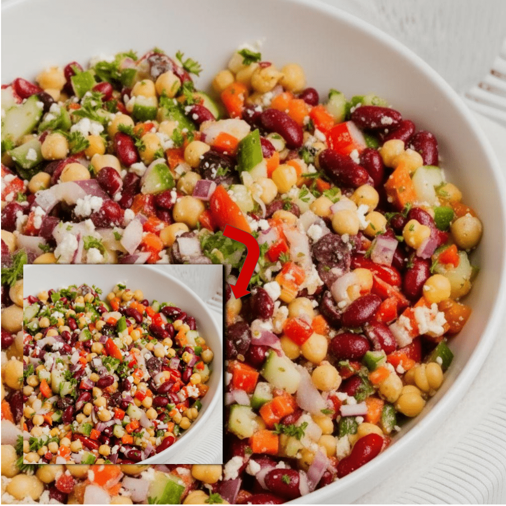 Easy Greek Bean Salad Recipe | Quick & Healthy 2 Easy Greek Bean Salad Recipe | Quick & Healthy