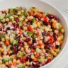 Easy Greek Bean Salad Recipe | Quick & Healthy