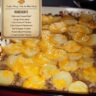 Grandma’s Hamburger Potato Bake: Easy Cheesy Casserole