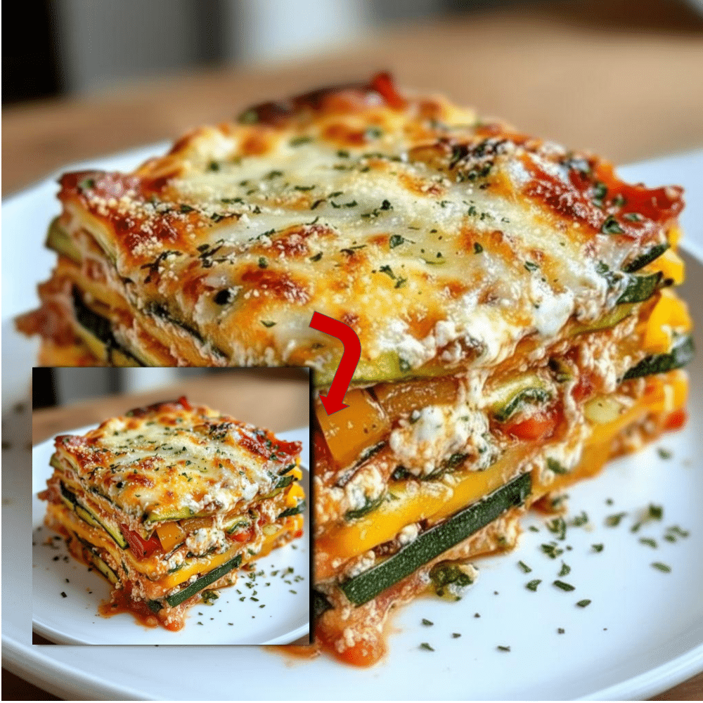 High Protein Veggie Lasagna Recipe