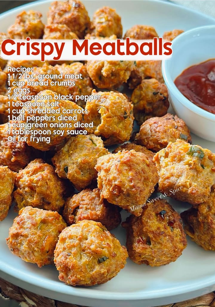 Juicy and Crispy Meatballs Recipe: Better Than Takeout