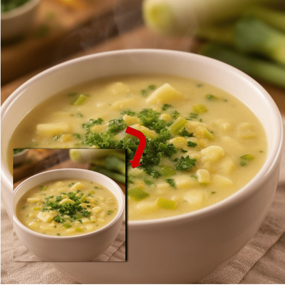 Classic Creamy Leek and Potato Soup Recipe