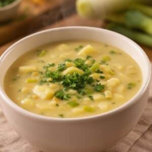 Classic Creamy Leek and Potato Soup Recipe
