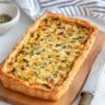 Leek Tart with Gruyere and Onions: Easy Recipe