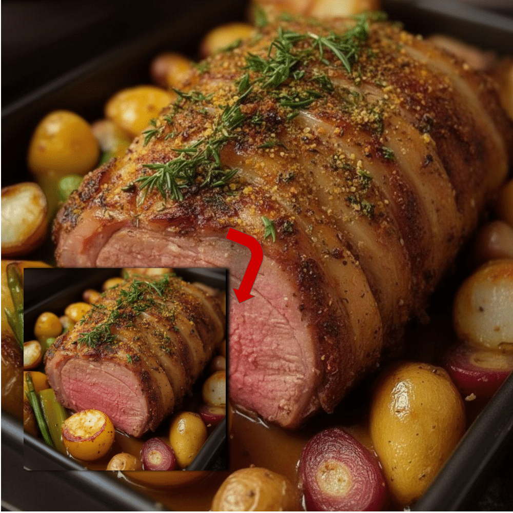 Lemon Herb Easter Roast Lamb Recipe