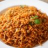 Easy Lentil Rice Pilaf with Vermicelli (Vegan)