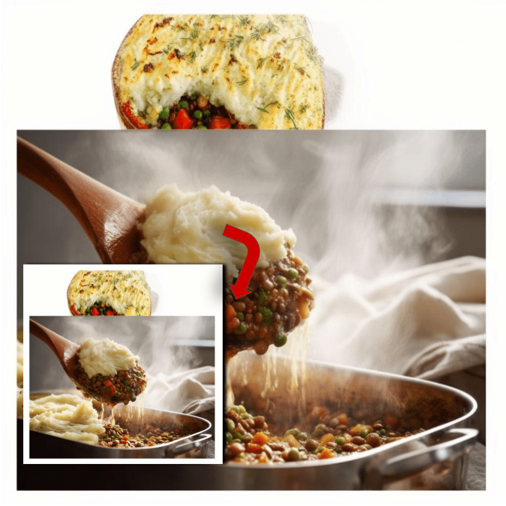 Lentil Spring Vegetable Shepherd's Pie (Hearty & Fresh)