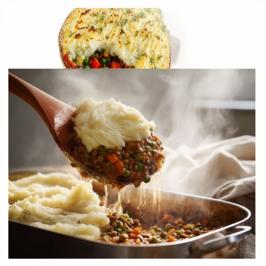 Lentil Spring Vegetable Shepherd's Pie (Hearty & Fresh)