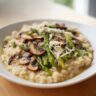 Creamy Mushroom Asparagus Risotto Recipe
