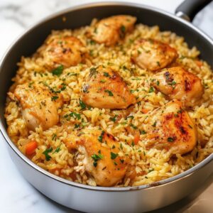 Easy One Pot Chicken and Rice Pilaf Recipe 3 Easy One Pot Chicken and Rice Pilaf Recipe