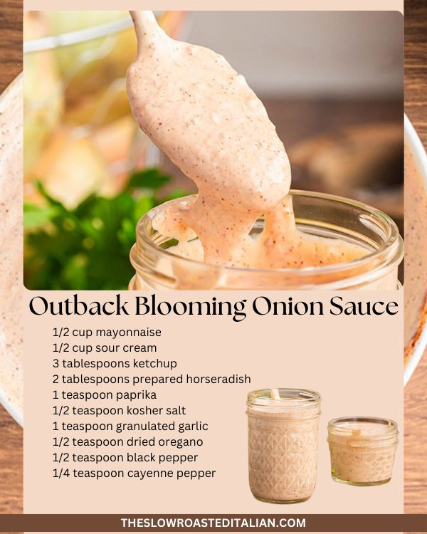 Outback Blooming Onion Sauce Recipe (Easy Copycat)