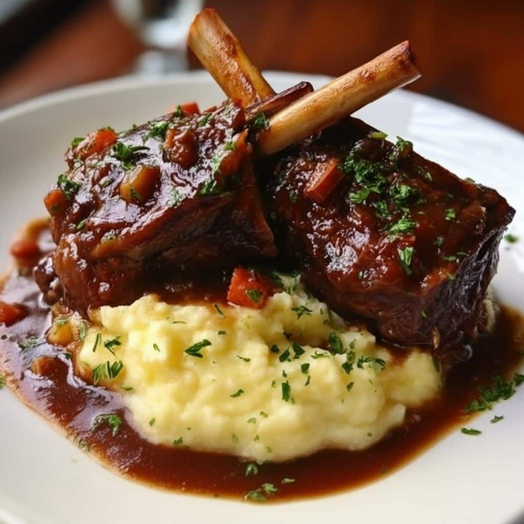 Slow Braised Lamb Shanks (No Wine Recipe)