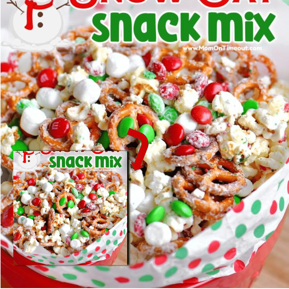Snow Day Snack Mix: Easy Sweet & Salty Holiday Popcorn