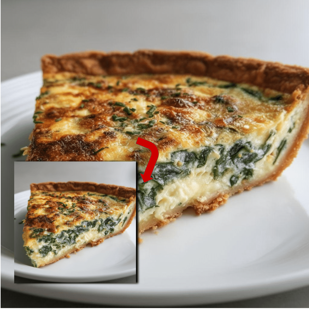 Best Spinach Feta Quiche Recipe (Easy & Creamy)