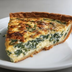 Best Spinach Feta Quiche Recipe (Easy & Creamy)