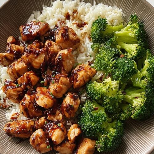 Sticky Teriyaki Chicken Rice Bowl Recipe (Better Than Takeout)