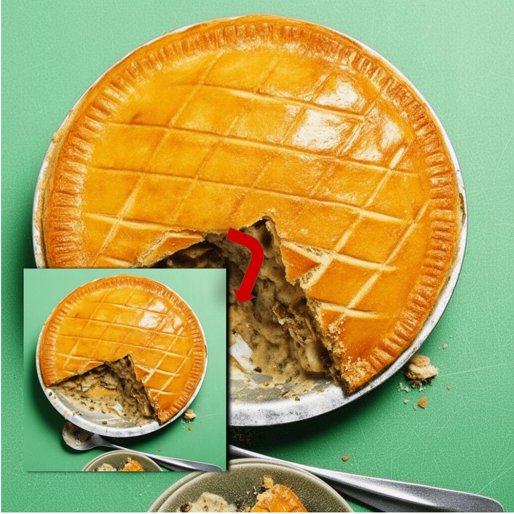 Creamy Wild Garlic Chicken Pie Recipe