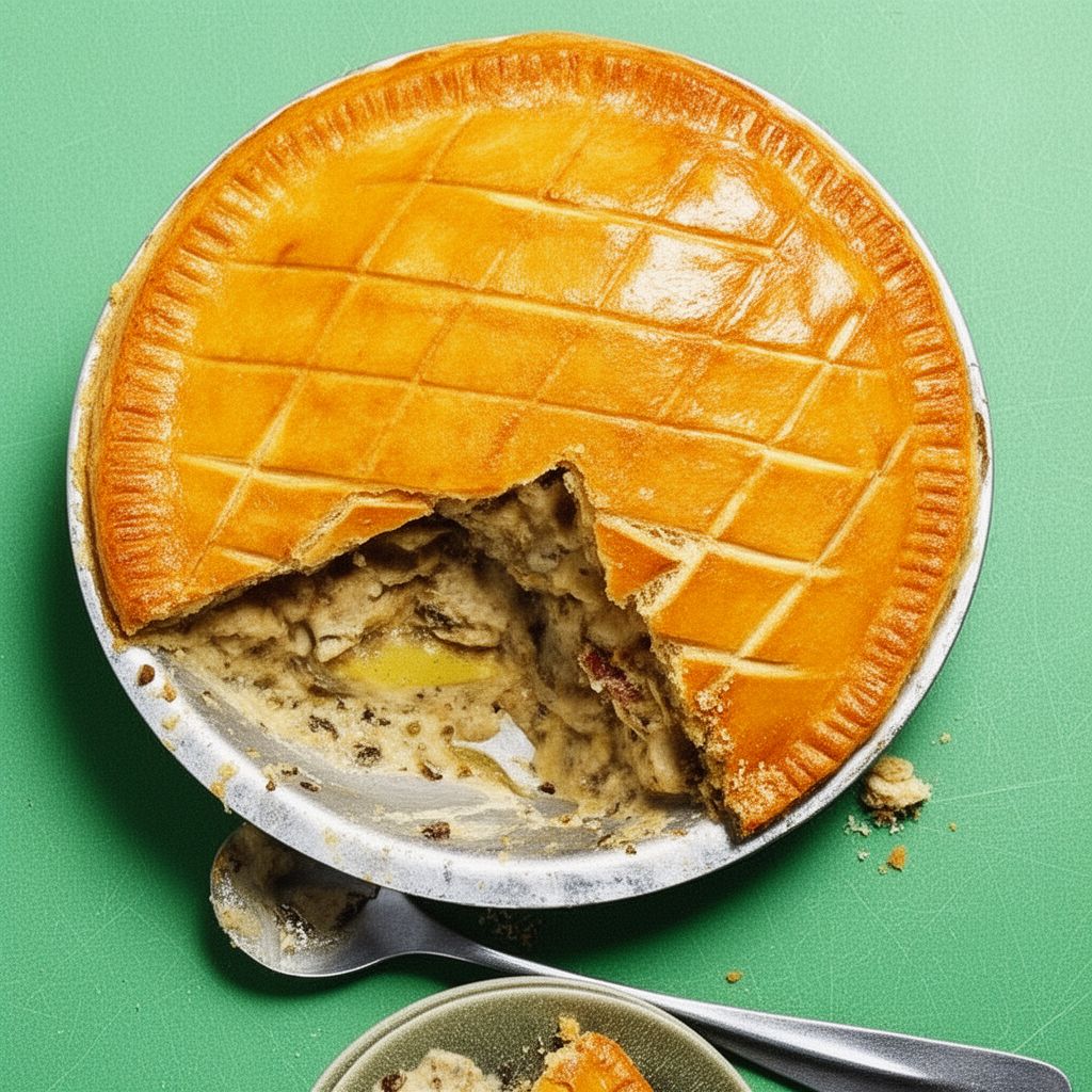 Creamy Wild Garlic Chicken Pie Recipe