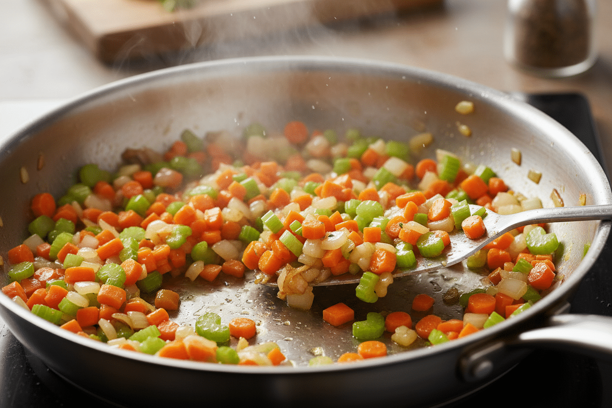 30-Minute Moroccan Lentil Soup preparation step 1